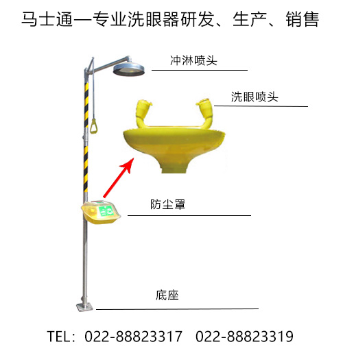 洗眼器結(jié)構(gòu)